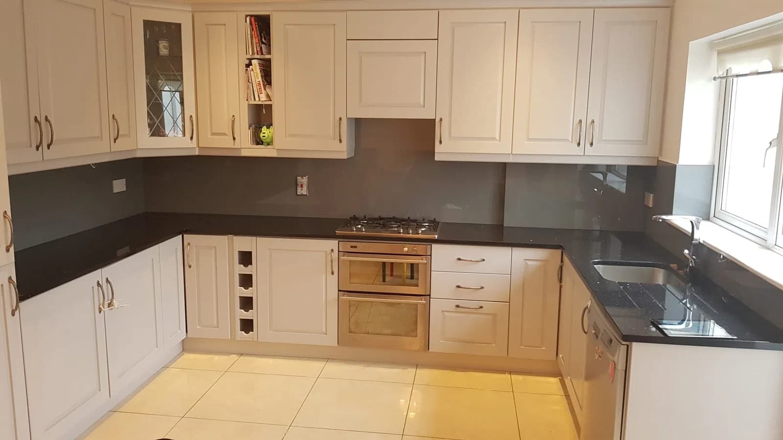 Kitchen glass splashback installation in Dublin, gallery image 4